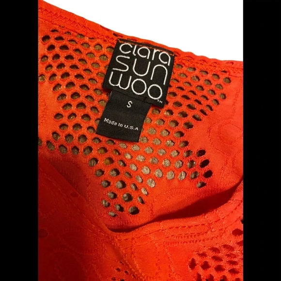 Clara SunWoo Tunic Top Asymmetric Hem - Picture 5 of 8